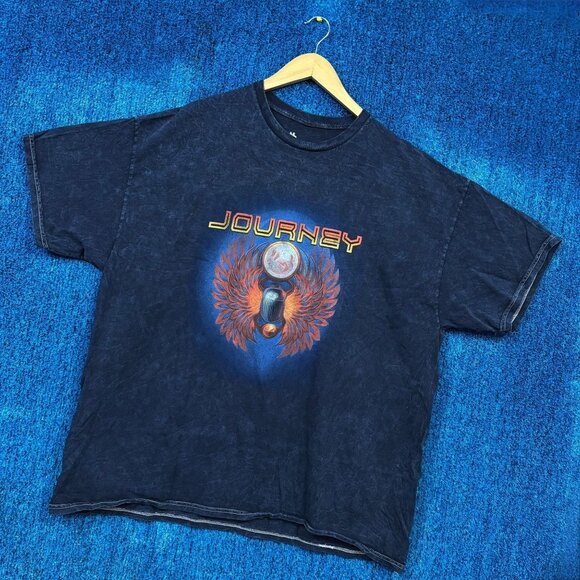 Journey Greatest Hits Rock Blue T-Shirt Size Extra Large - Picture 3 of 4